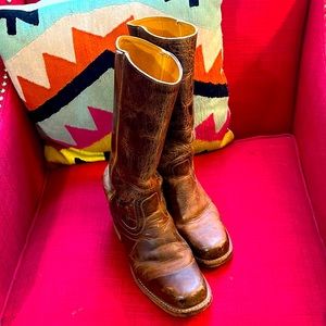 Frye Vintage Campus Boots Size 8 1/2